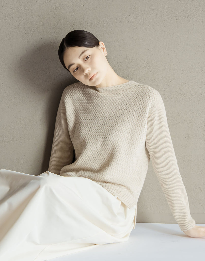 モデル:168cm サイズ:M 色:エクリュ