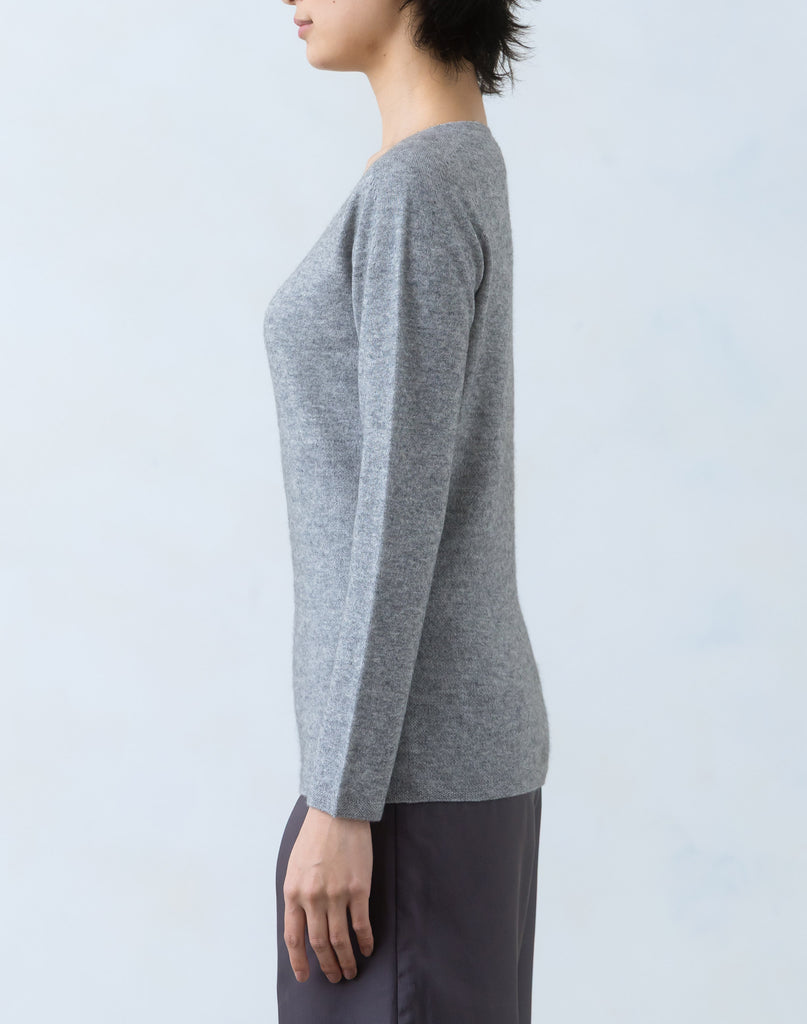 モデル：166cm　サイズ：1　色：グレー