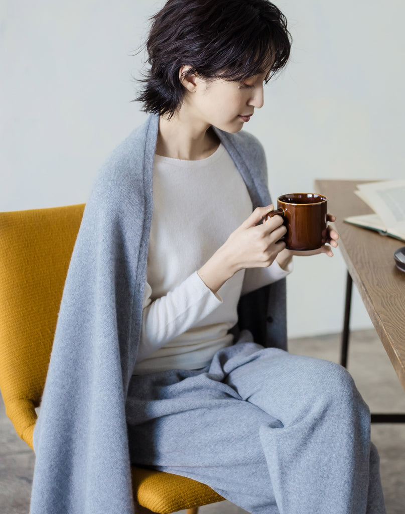 モデル：166cm　サイズ：1　色：アイボリー