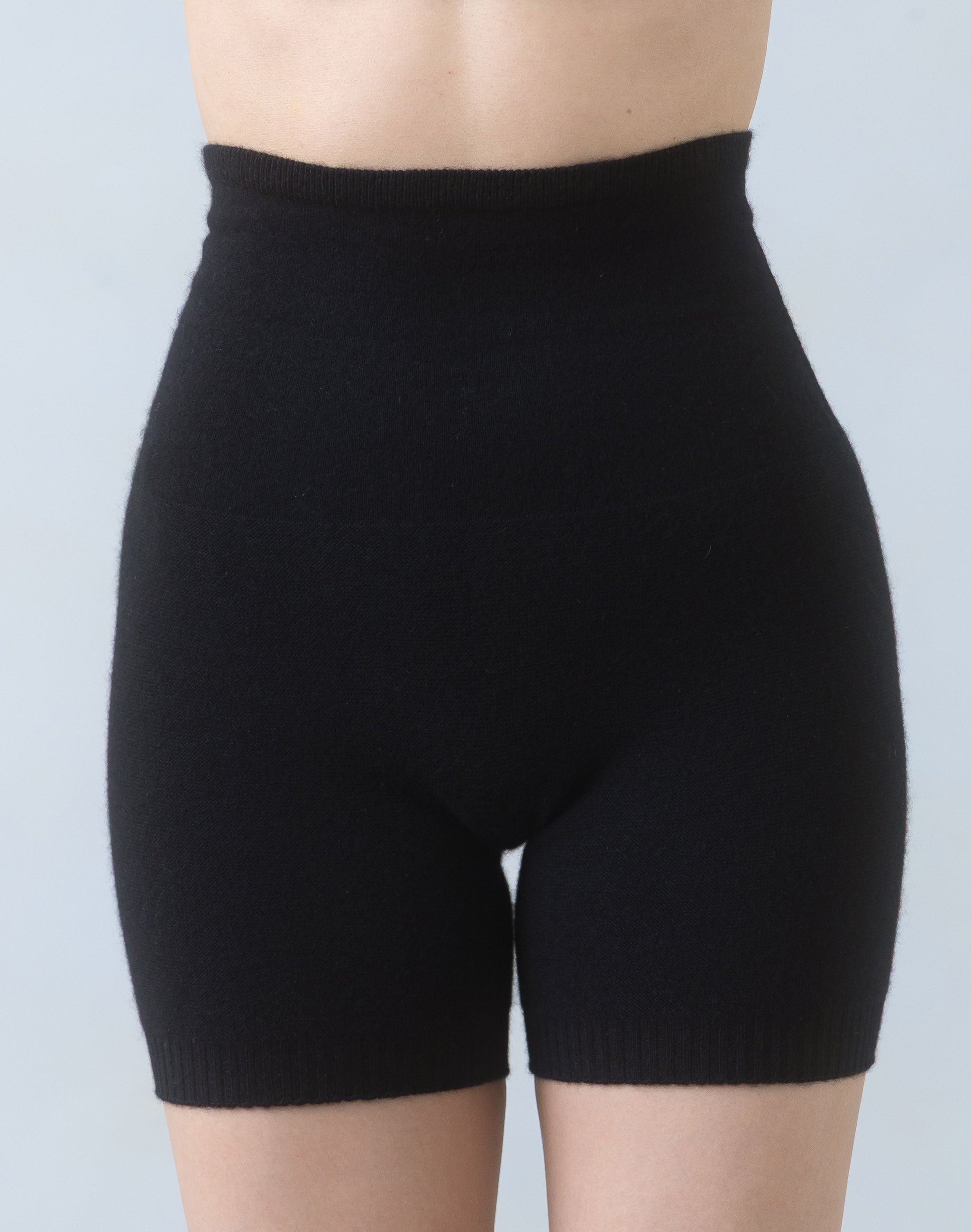 NUONEカシミヤシルク腹巻付きショートパンツ 日本製 洗える 温活