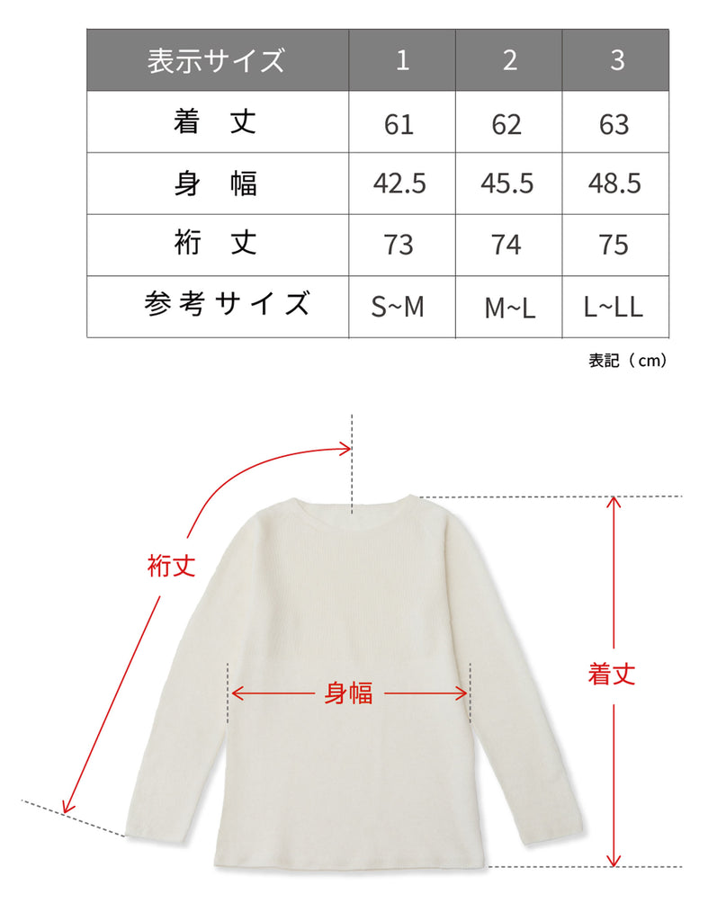 NUONEサイズ表