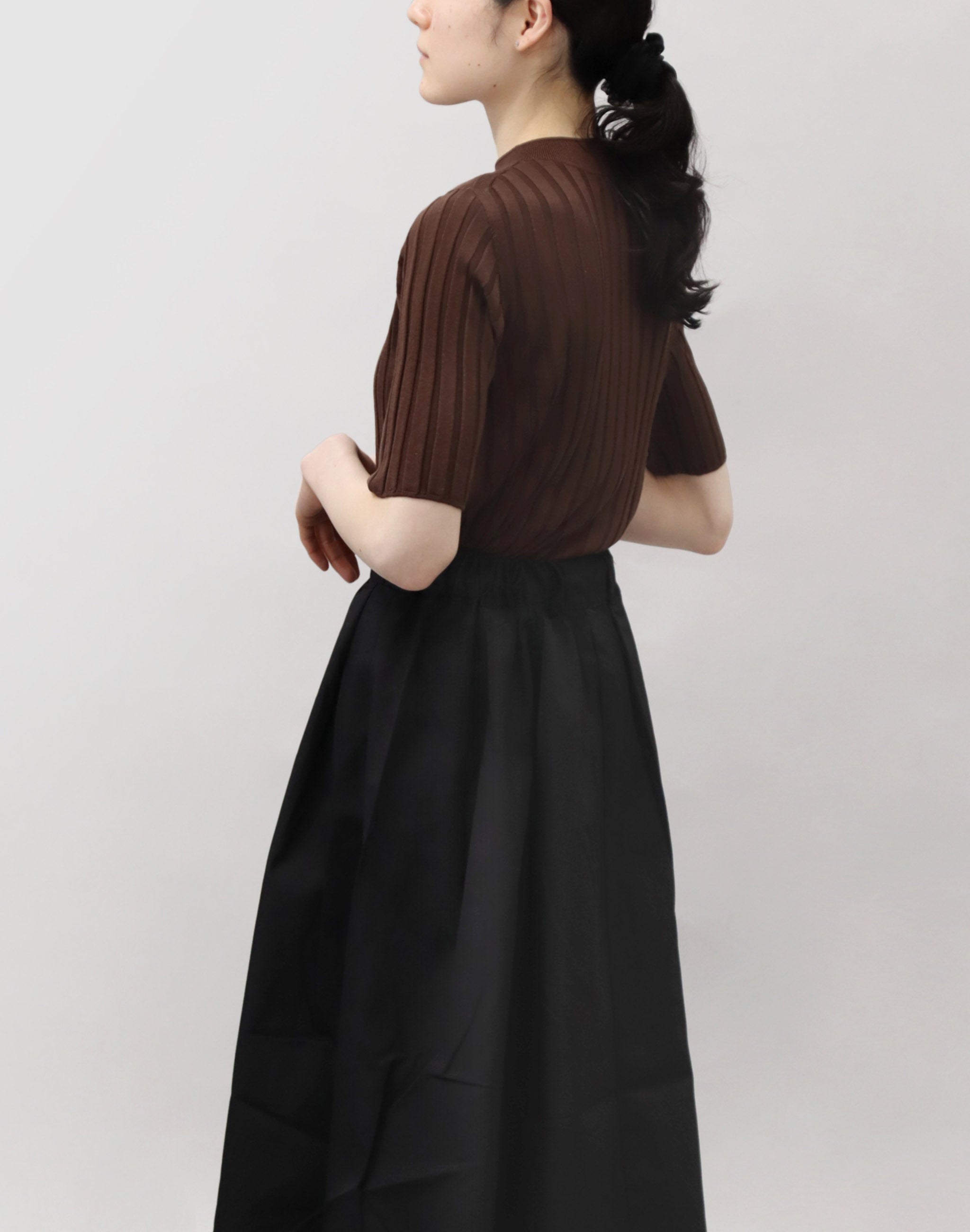 【新品未使用タグ付】MUSEDeuxiemeClasseシルクリブプルオーバー Deuxieme Classe（ドゥーズィエムクラス）の「EVERYDAY I LIKE