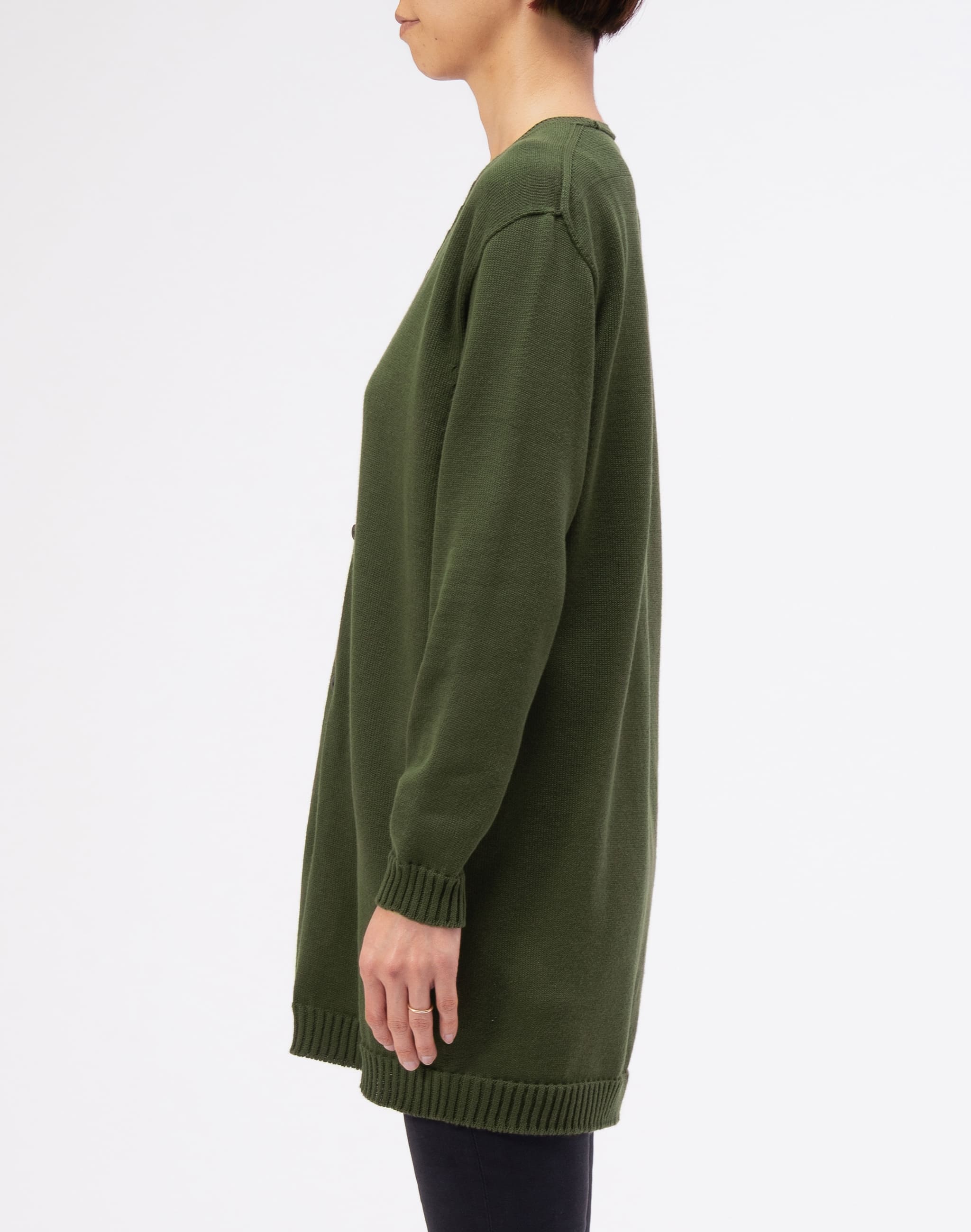 AURALEE 100%コットン カーディガン サイズ3 グリーン AURALEE 「COTTON LINEN CUT SHAGGY KNIT CARDIGAN」 – SISTER