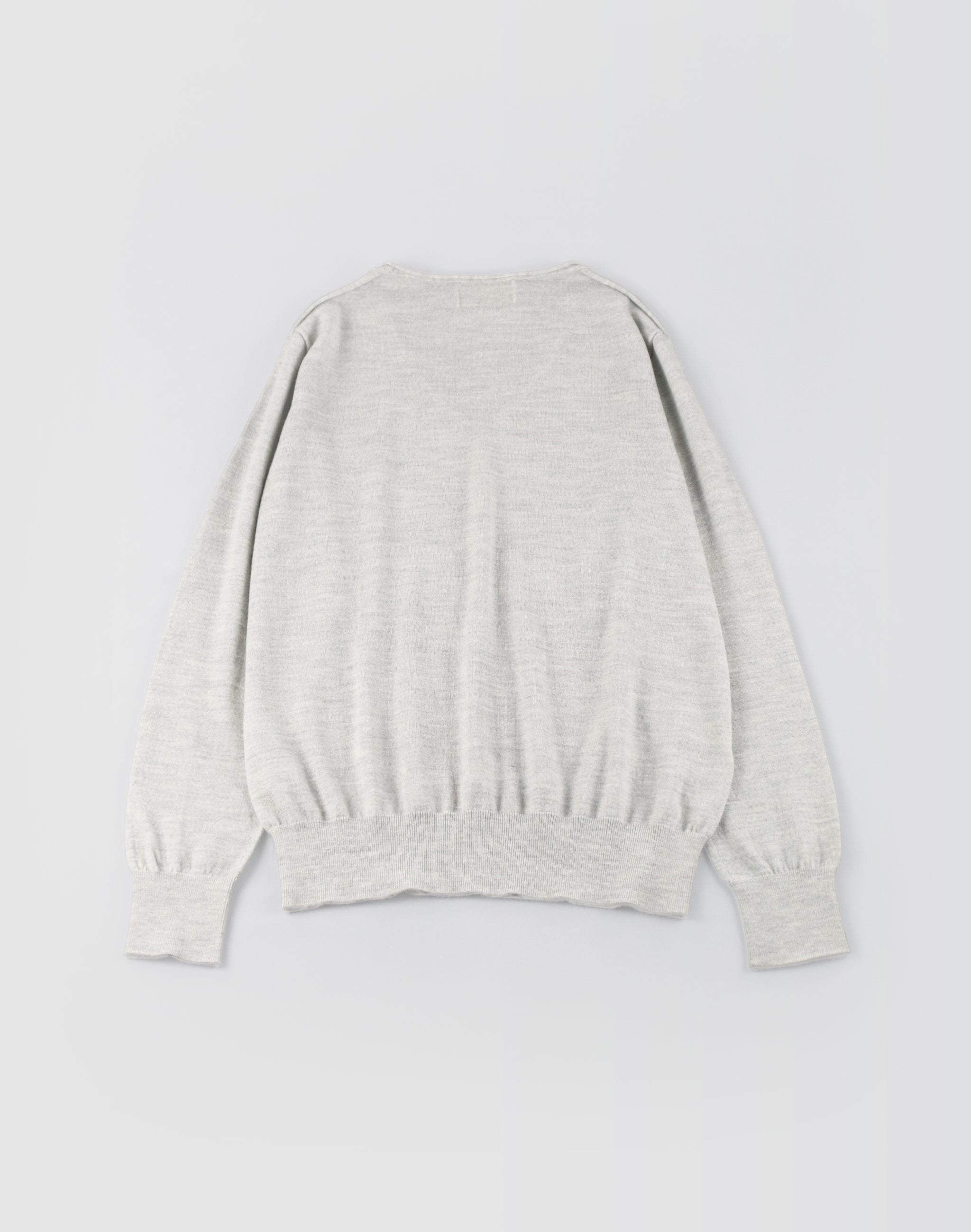 Vネックプルオーバー KURUMIFACTORY 日本製 ホールガーメント ウール