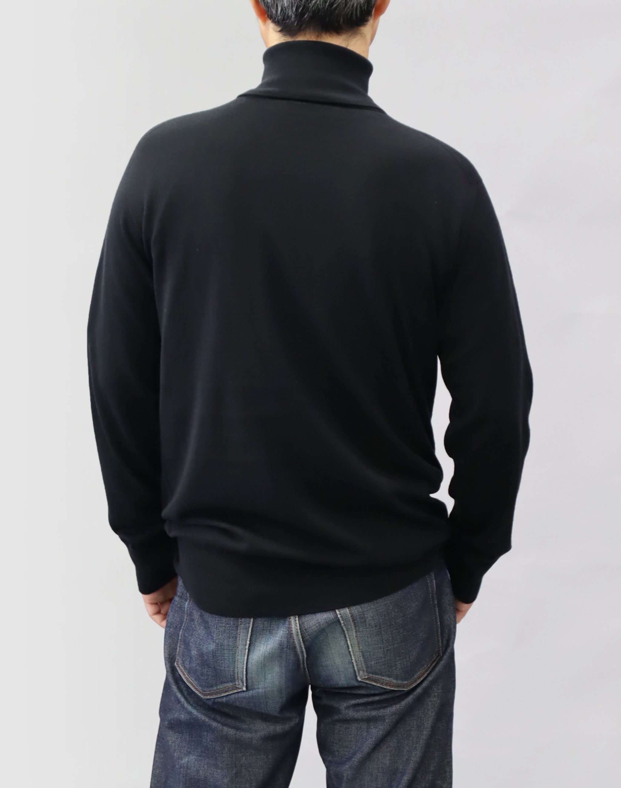 タートルネックプルオーバー KURUMIFACTORY 日本製 ホールガーメント